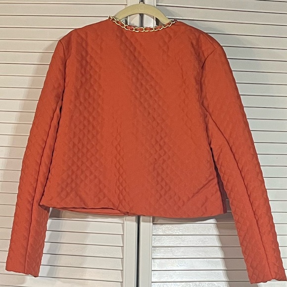 NWT Women’s Mix Nouveau medium spice color quilted jacket $ - Picture 7 of 7